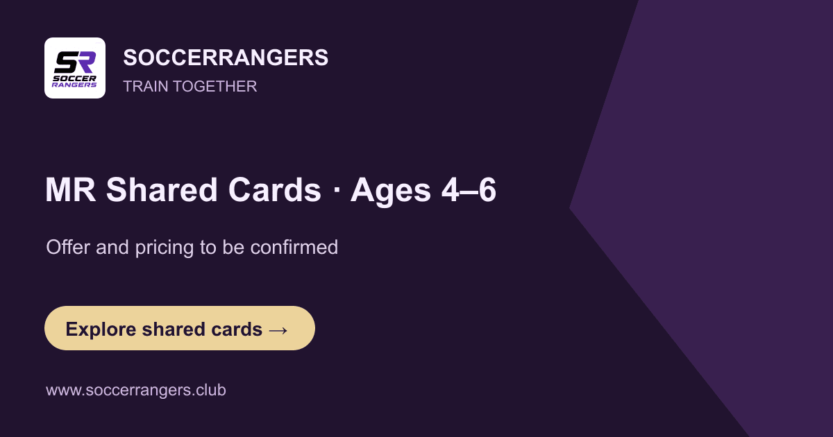 MR Shared Cards · Ages 4–6